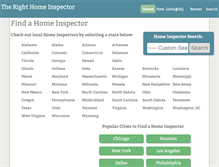 Tablet Screenshot of illinois.therighthomeinspector.com