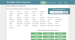 Desktop Screenshot of newyork.therighthomeinspector.com