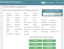Tablet Screenshot of newyork.therighthomeinspector.com