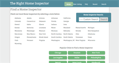 Desktop Screenshot of colorado.therighthomeinspector.com