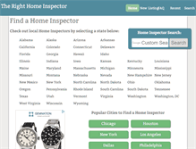 Tablet Screenshot of georgia.therighthomeinspector.com